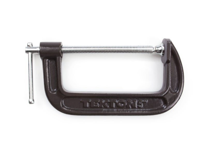 TEKTON 5 Inch Malleable Iron C-Clamp | 4022 - Image 3